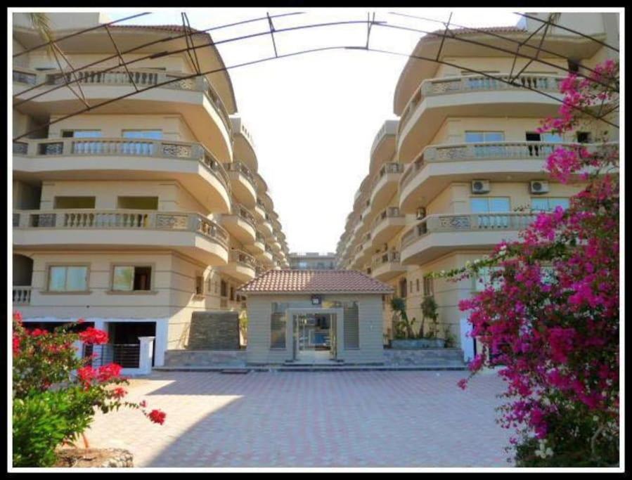 The Best Holidays Apartments In Hurghada Exteriör bild